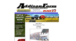 Desktop Screenshot of addisonfarm.com